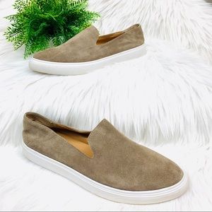 Franco Sarto Mitchell Leather Shoes 8.5 Taupe